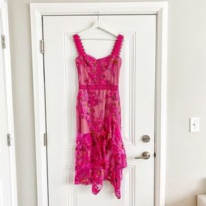 eva midi dress bronx and banco